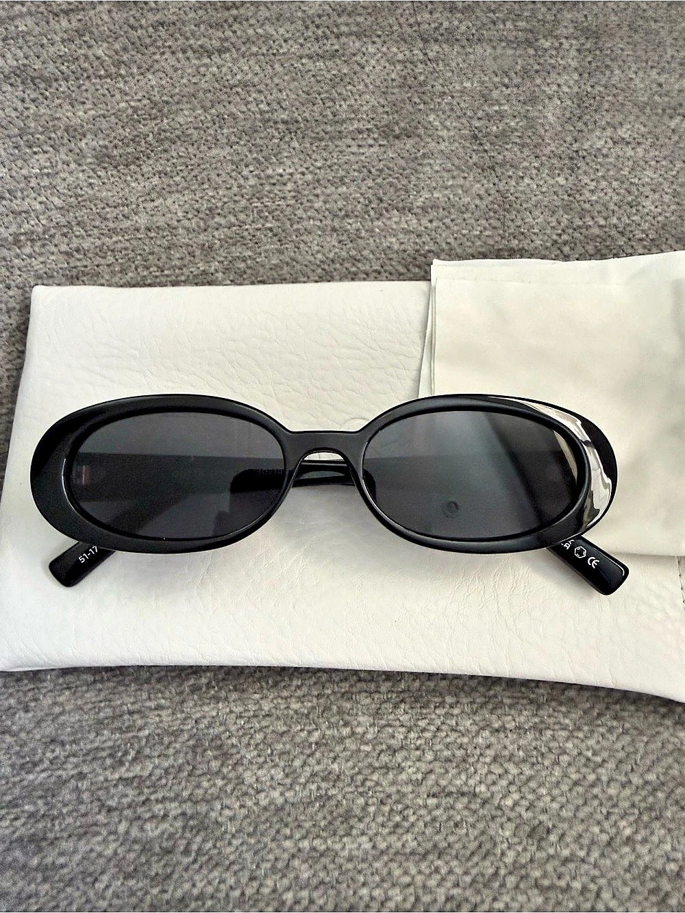Le Specs Outta Love Black Sunglasses